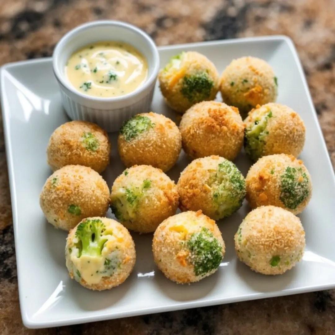 Baked Broccoli Cheese Balls