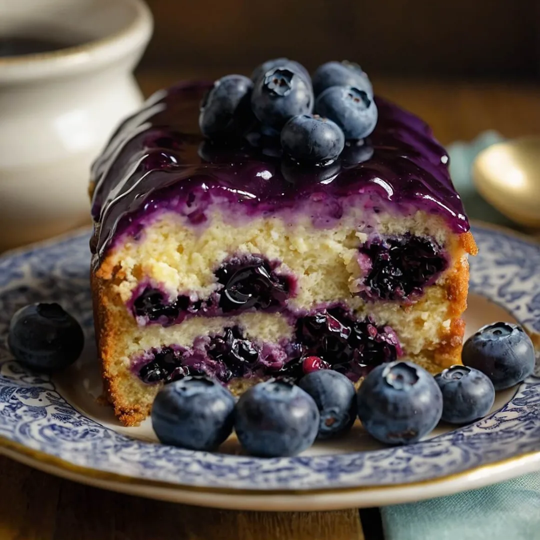 Blueberry Pound Cake