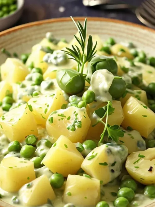 Creamed Potatoes and Peas A Midwestern Classic