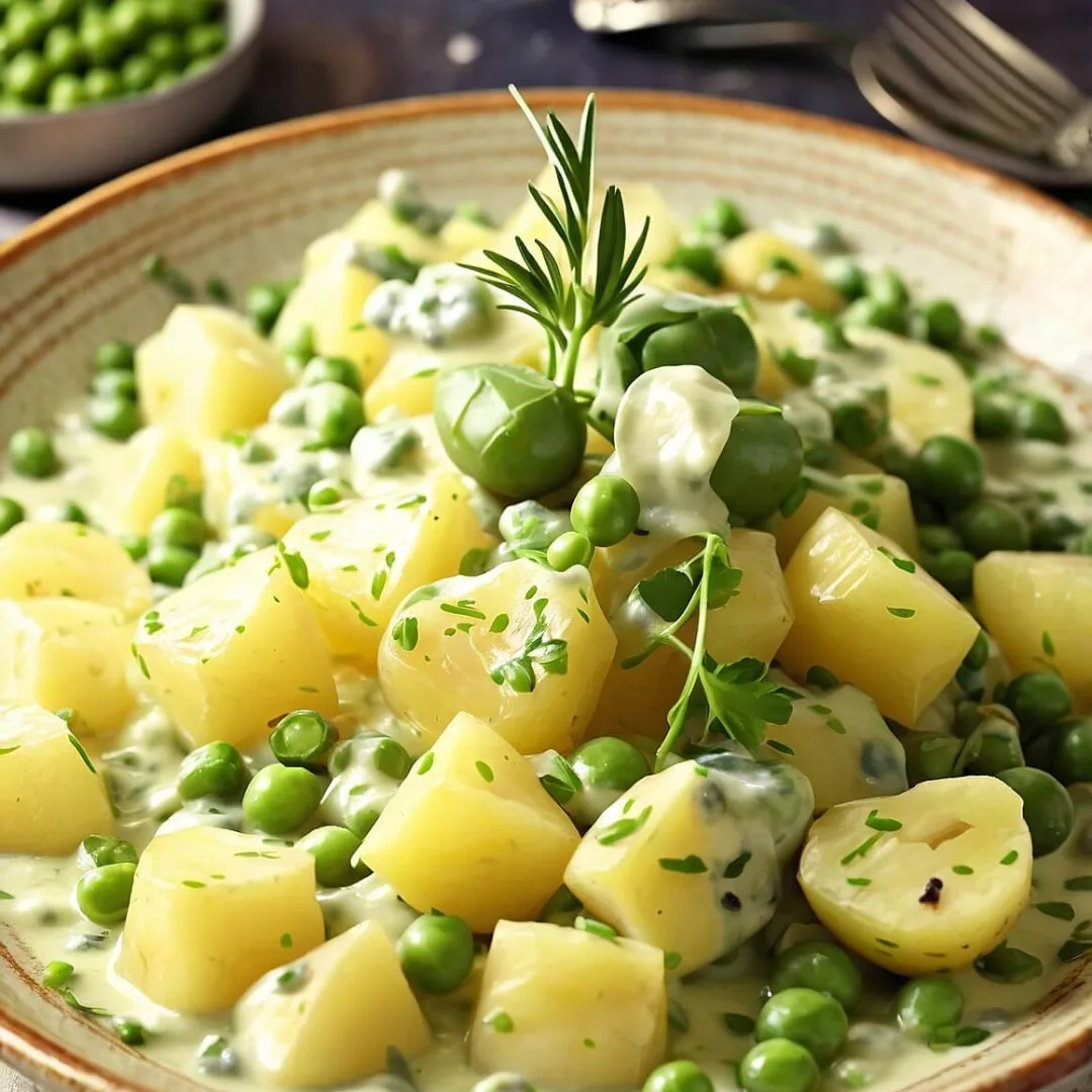 Creamed Potatoes and Peas A Midwestern Classic