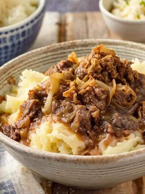 Ground Beef and Mashed Potatoes