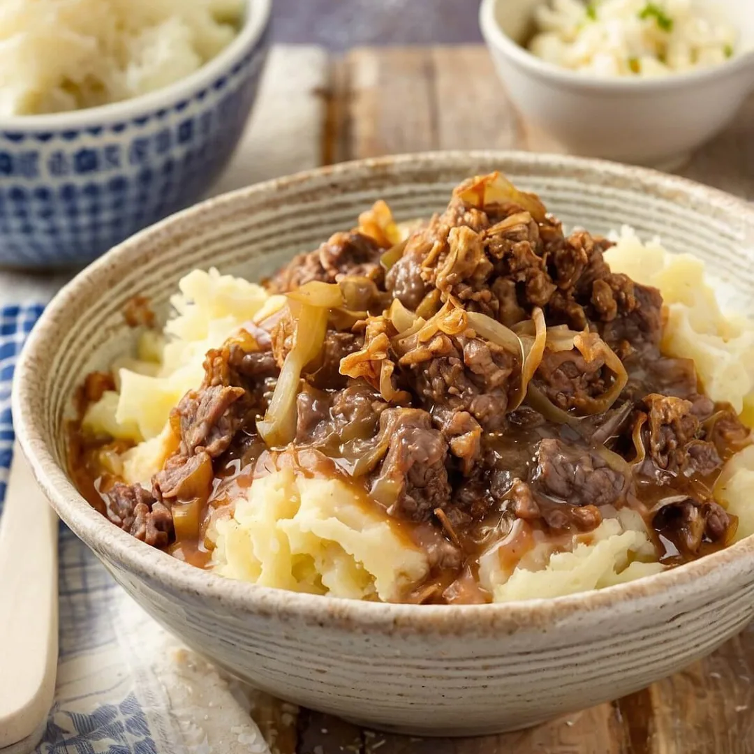 Ground Beef and Mashed Potatoes