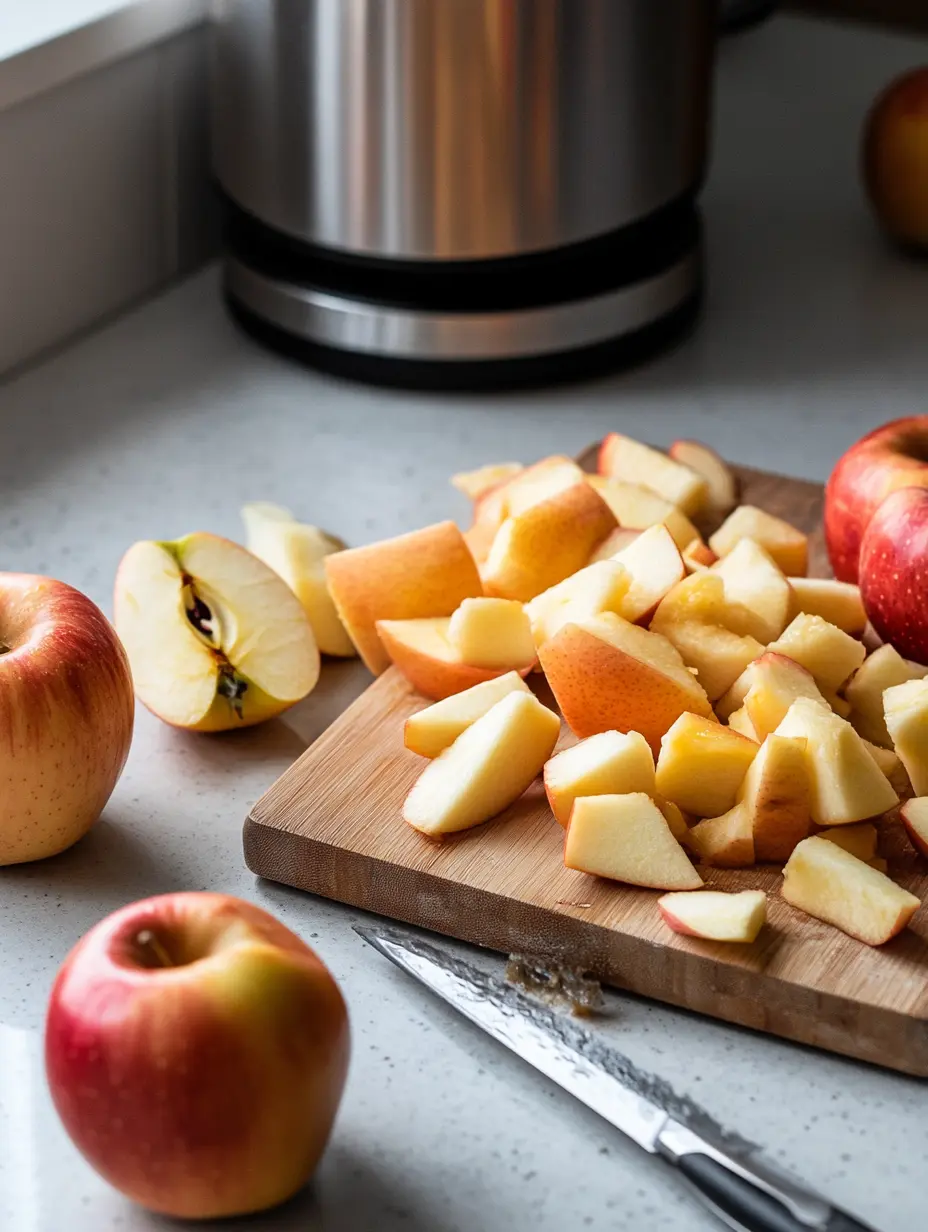 Preparing the Apples