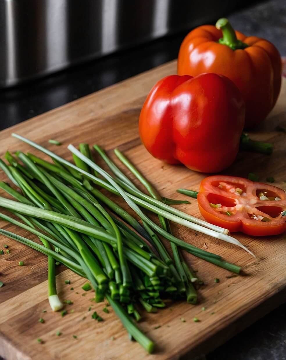 Chopping the Vegetables